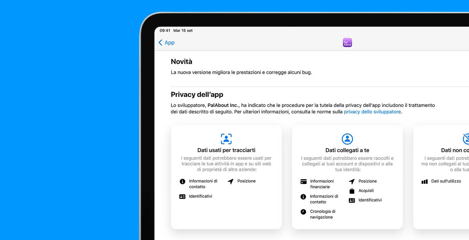 Le informazioni privacy di Apple ti dicono quali app usano i tuoi dati e quali usano dati per tracciarti