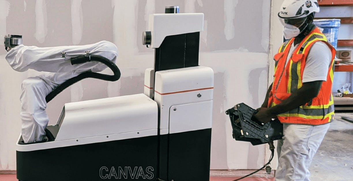 Scopri di più sull'articolo Ecco i bracci robot che tirano su muri di cartongesso più velocemente dell’uomo