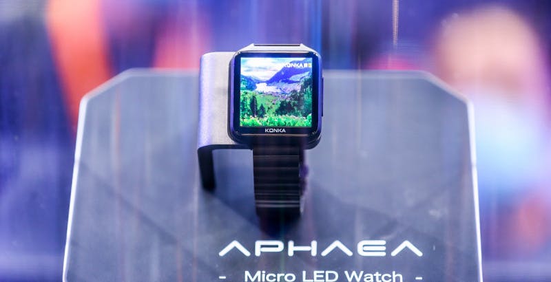 Scopri di più sull'articolo Konka ha mostrato il primo smartwatch al mondo con display Micro LED da 2 pollici