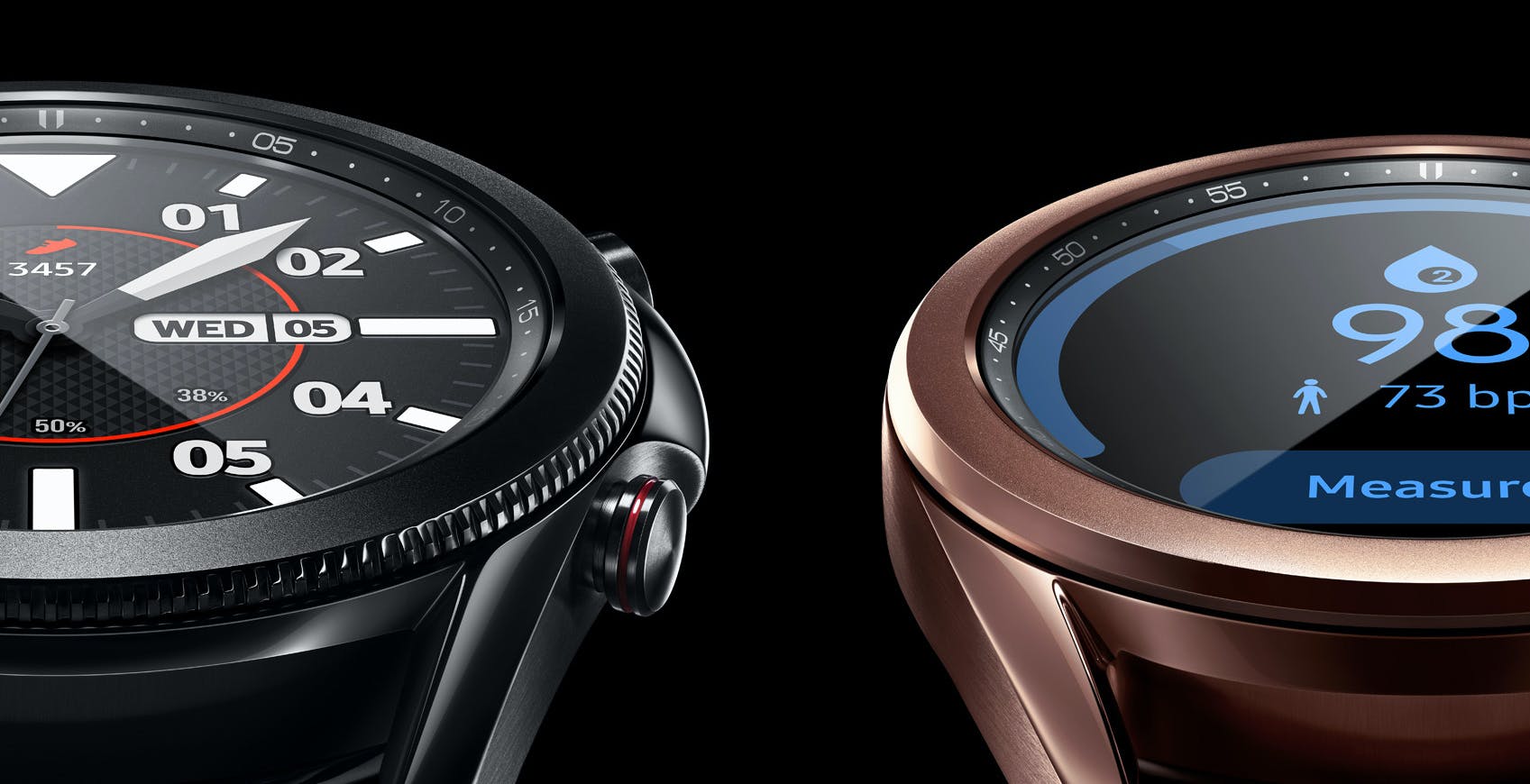 Al momento stai visualizzando Galaxy Watch3 e Galaxy Watch Active2 ora misurano la pressione sanguigna e fanno elettrocardiogrammi