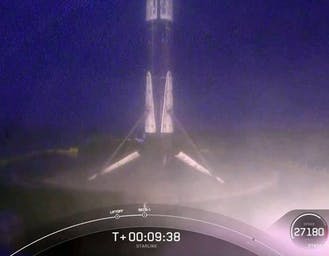 Al momento stai visualizzando Nuovo record per SpaceX: Falcon 9 atterra per la nona volta, dopo la missione Starlink-21