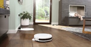 Scopri di più sull'articolo Ecco SpinWave, il robot pulente wet & dry di Bissell che aspira e pulisce. Si comanda anche da app