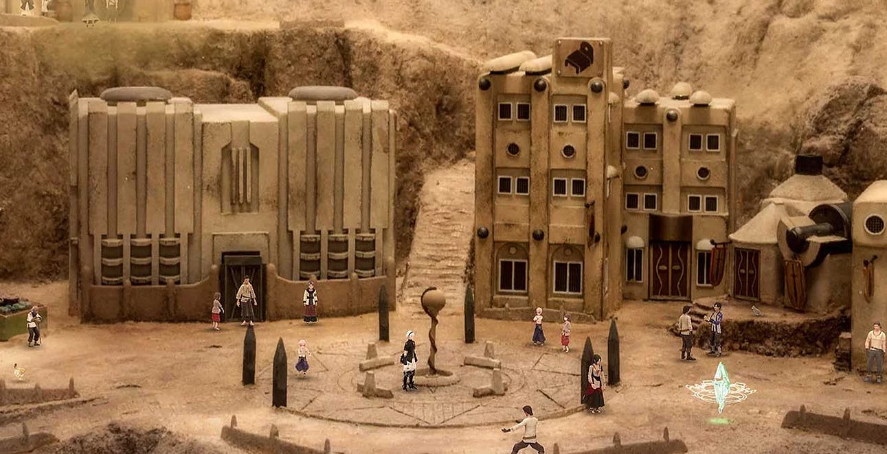 Scopri di più sull'articolo Come sarà il prossimo gioco del creatore di Final Fantasy, che usa diorami fatti a mano e scansionati in 3D