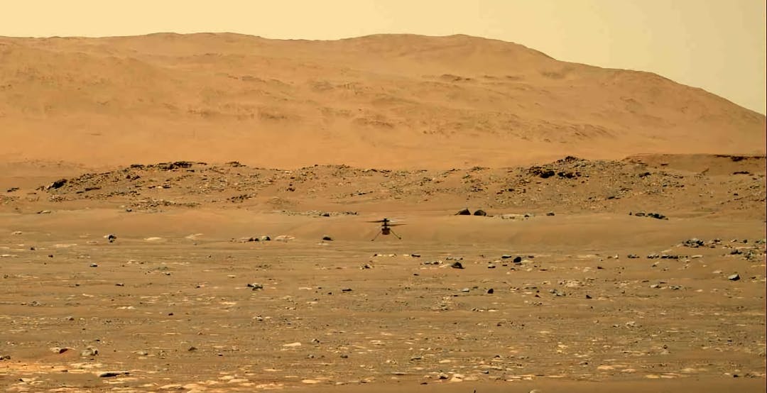 Ingenuity entra nella storia: è il primo veicolo ad aver volato su un altro pianeta