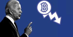 Scopri di più sull'articolo Il prezzo di Bitcoin crolla sotto ai 50.000 dollari. Le scelte di Biden causano il “fuggi fuggi” degli investitori