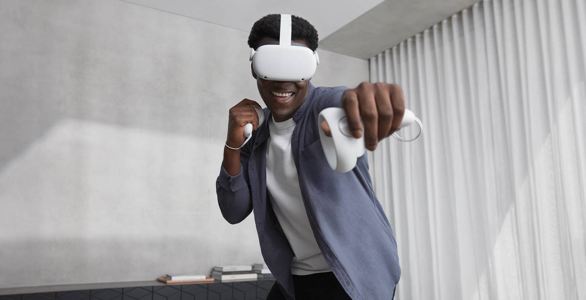 Al momento stai visualizzando Oculus Quest 2 si potrà collegare al PC senza il cavo. Arrivano anche i 120 Hz