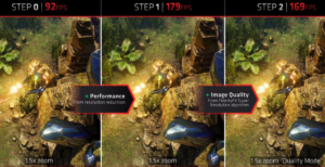 Scopri di più sull'articolo AMD risponde al DLSS di Nvidia: FidelityFX Super Resolution funziona su tutte le schede video