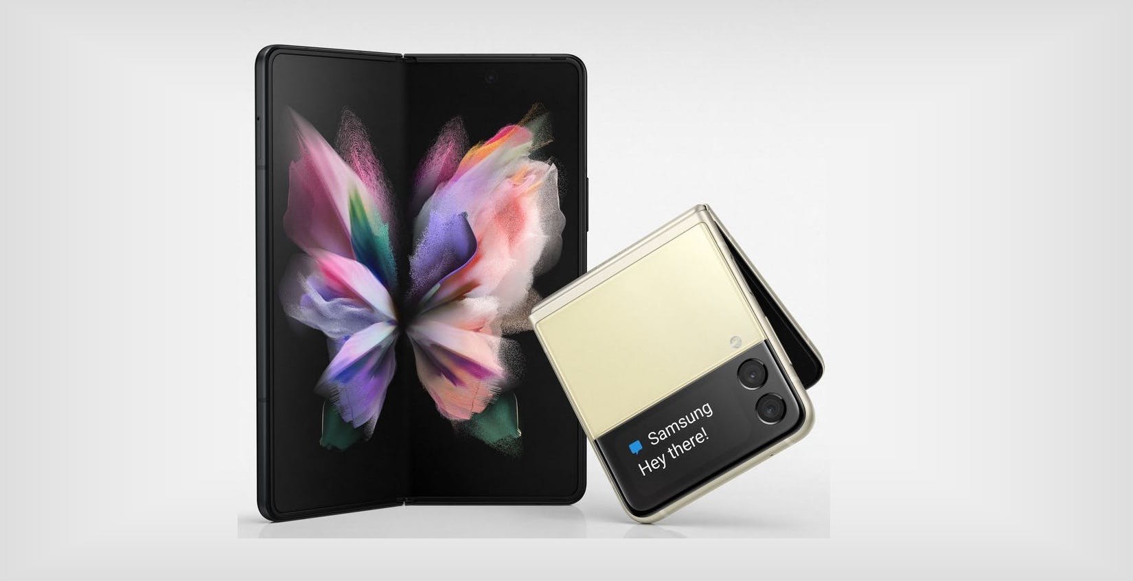 Ecco come saranno i pieghevoli Samsung: online le immagini di Fold 3 e Flip 3