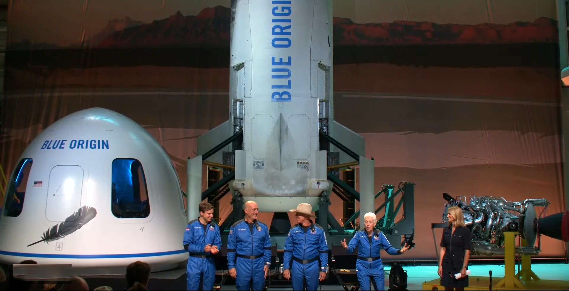 Scopri di più sull'articolo Jeff Bezos è andato nello spazio. Ed è tornato dopo 10 minuti. Via ai viaggi turistici spaziali