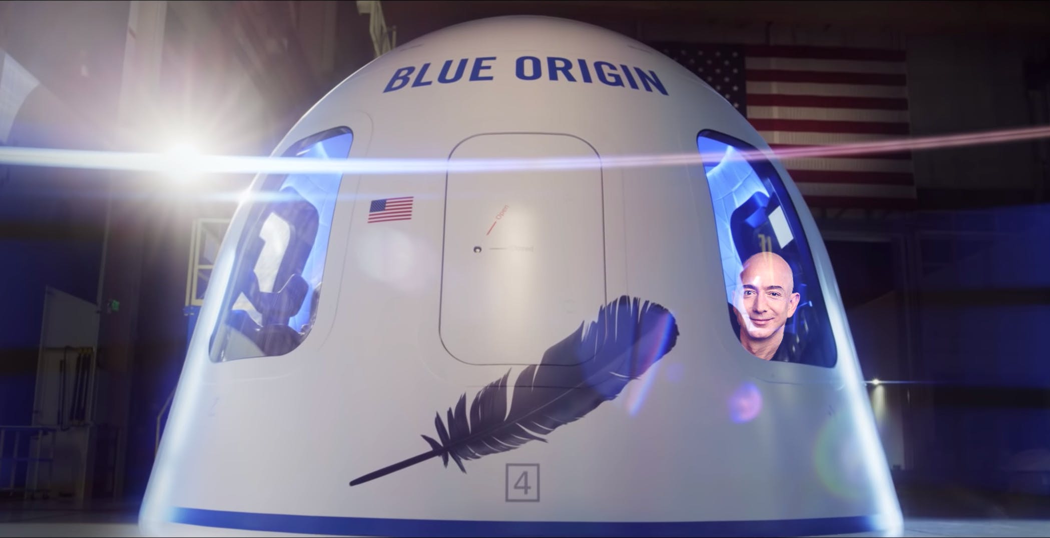 Scopri di più sull'articolo Oggi Jeff Bezos andrà nello spazio. Come seguire la missione