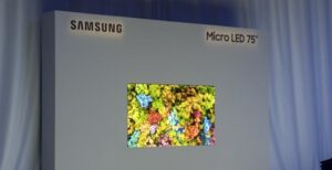 Scopri di più sull'articolo Samsung ritarda il lancio dei TV MicroLED più piccoli: costa troppo produrli