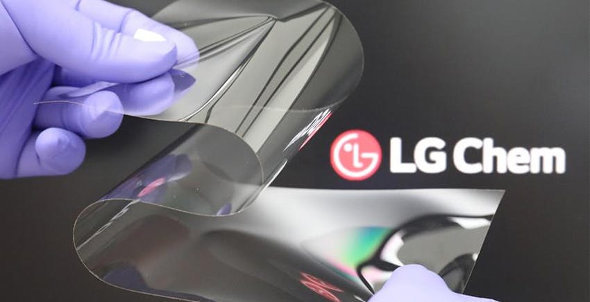 Al momento stai visualizzando Il nuovo materiale realizzato da LG mira a risolvere il principale problema degli schermi pieghevoli