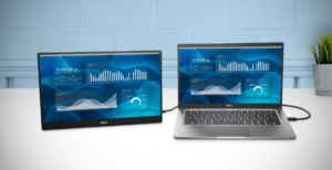 Scopri di più sull'articolo Dell ha il suo primo monitor portatile da 14”. In arrivo anche i monitor per le videoconferenze con fotocamere da 5 MP