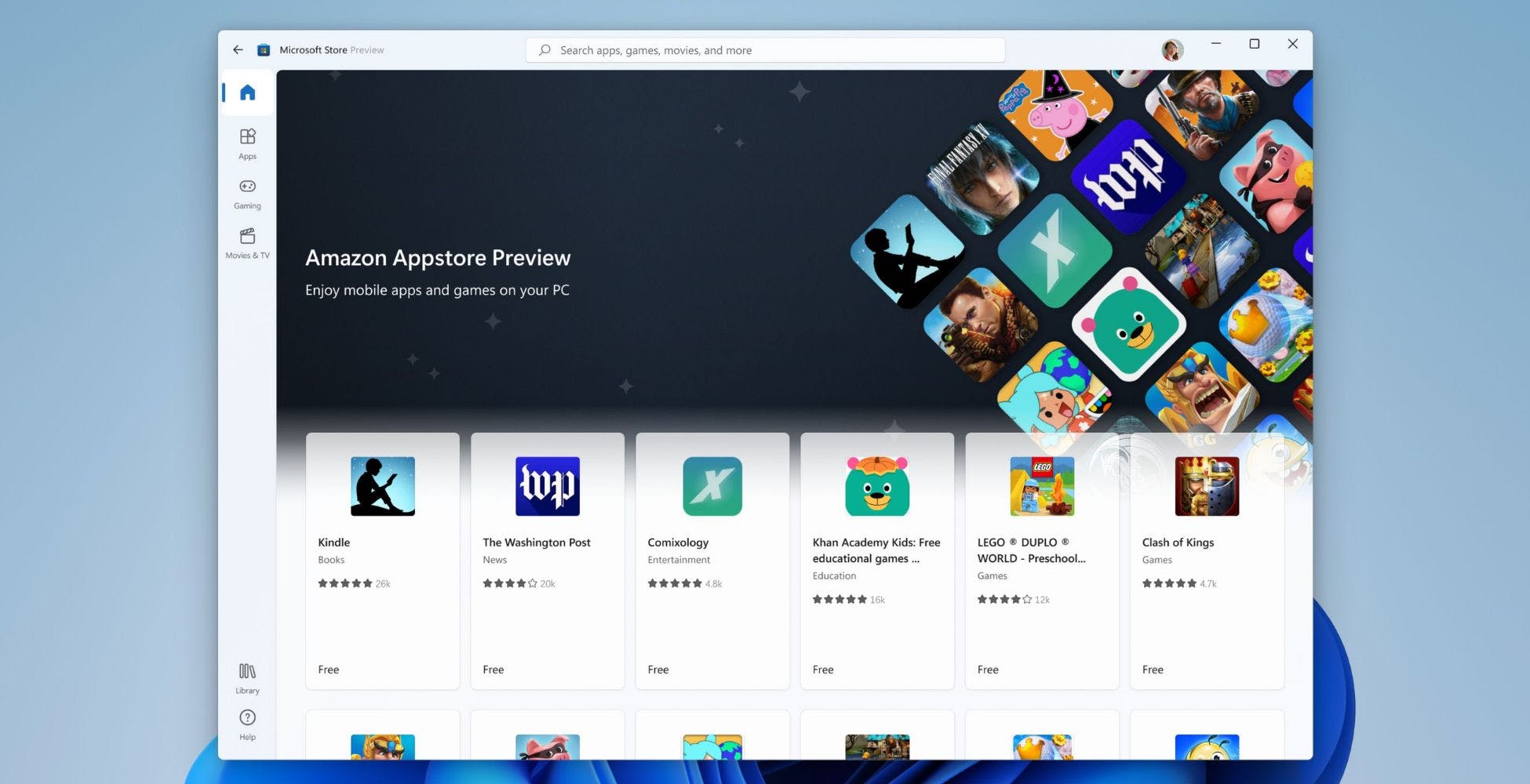 Microsoft rilascia il supporto alle app Android nel Beta Channel di Windows 11