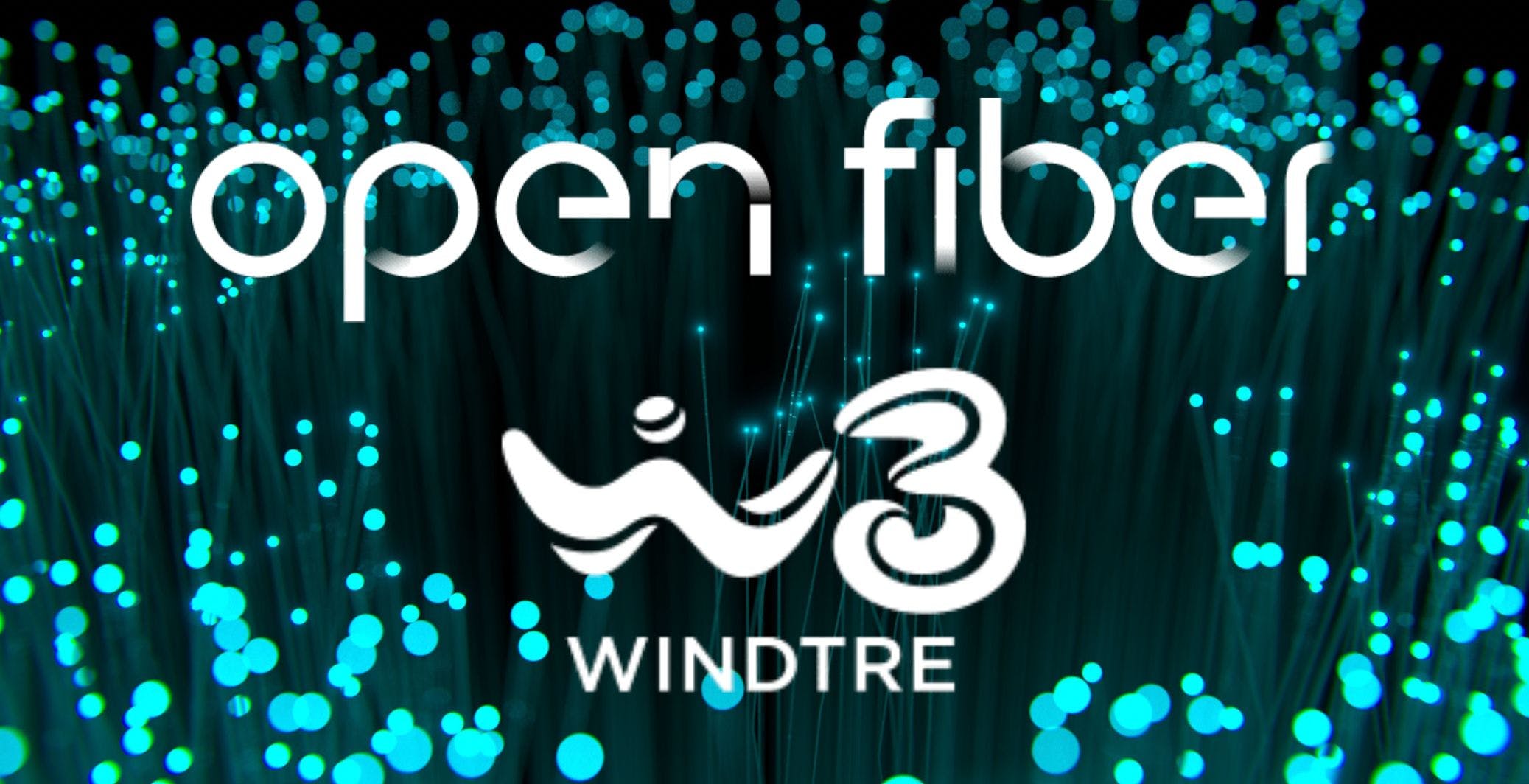 WindTre, accordo con Open Fiber: fibra ottica fino a 10 Gbps alle imprese e alle PA