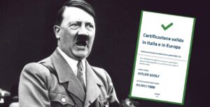 Scopri di più sull'articolo Il green pass di Adolf Hitler è valido, ed è un problema. Qualcuno ha trovato le chiavi per generare certificati