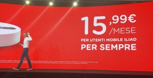 Scopri di più sull'articolo Iliad, ecco l’offerta fibra che spacca il mercato: 15.99 euro al mese per 5 Gbps. Per sempre