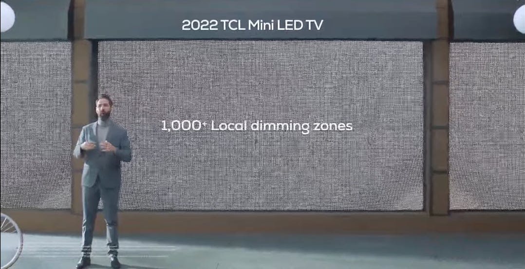 Nuovi MiniLED con più di 1000 zone e pannelli a 144 Hz nella gamma TV 2022 di TCL