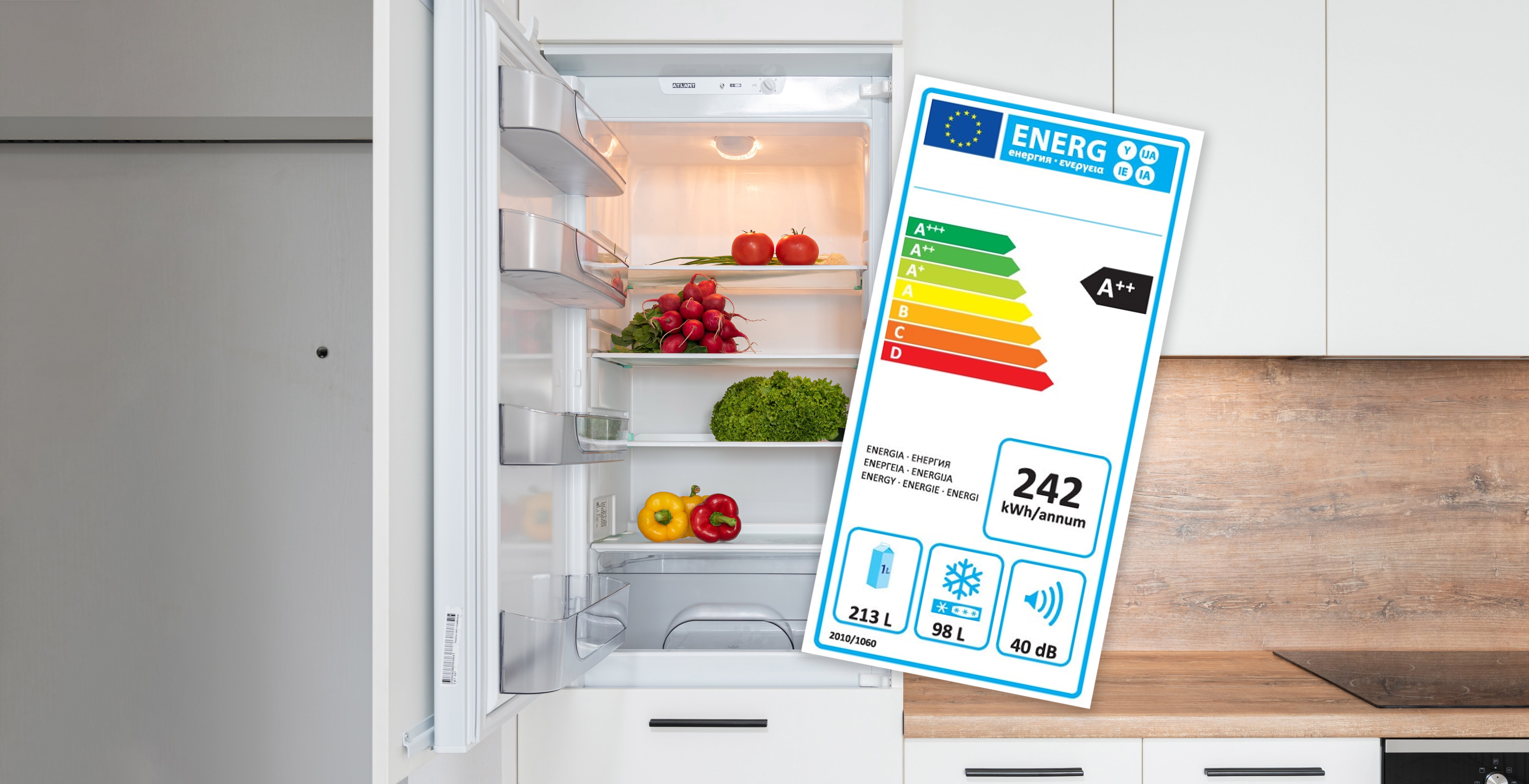 Elettricità, quanto si risparmia comprando un nuovo frigorifero più efficiente