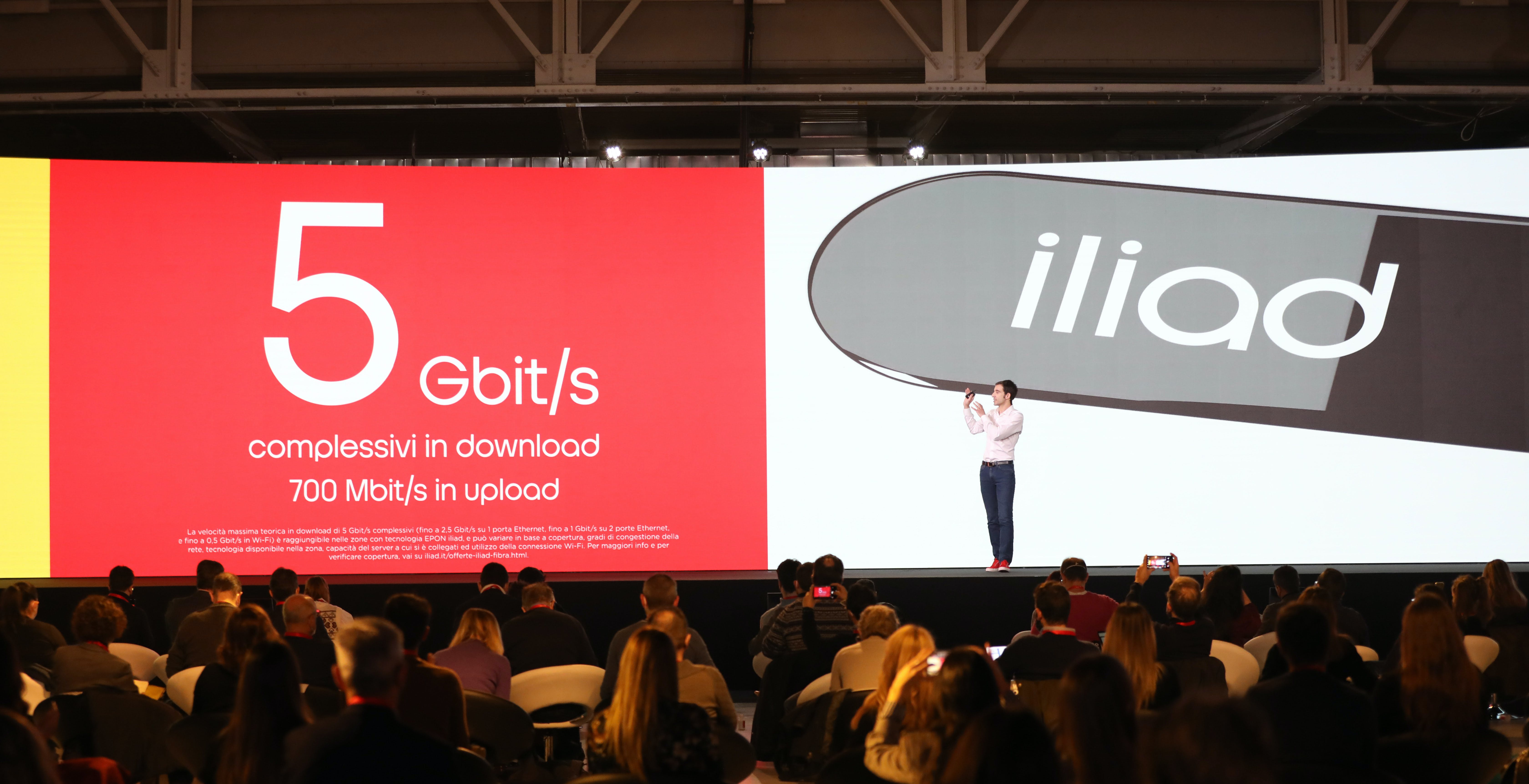Iliad e la fibra a 5 Gbps: la banda c'è, ma pochissimi possono sfruttarla